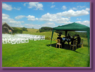 Mantuan String Quartet Kingscote Barn outdoor wedding Mantuan String Quartet Kingscote Barn outdoor wedding